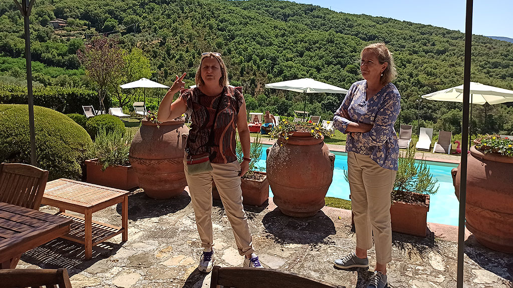 Spirito Italiano Agriturismo e Chianti classico: Fattoria Santo Stefano