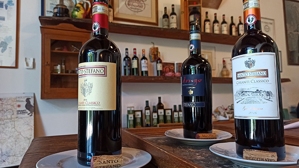 Spirito Italiano Agriturismo e Chianti classico: Fattoria Santo Stefano