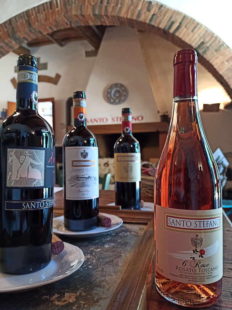Spirito Italiano Agriturismo e Chianti classico: Fattoria Santo Stefano