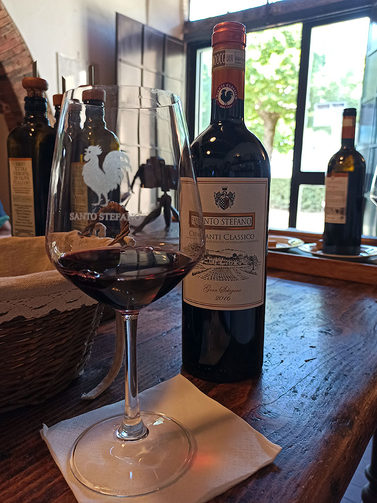 Spirito Italiano Agriturismo e Chianti classico: Fattoria Santo Stefano