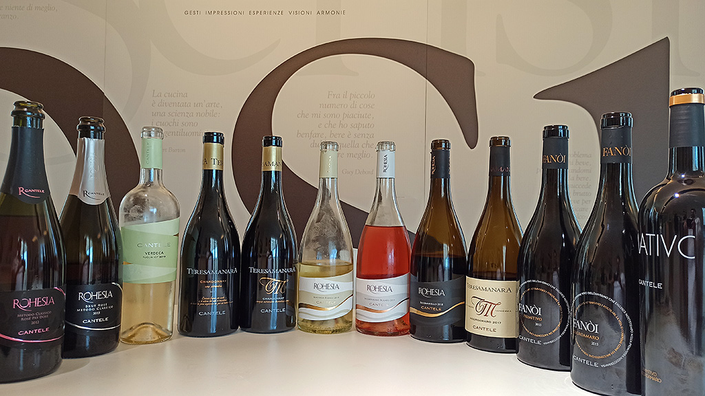 Spirito Italiano da Cantele l'inimitabile effetto sinestetico del vino del Salento