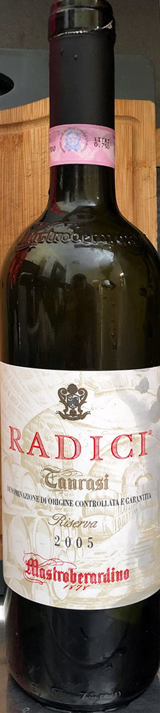 Spirito Italiano assaggio e recensione Taurasi Radici 2005 di Mastroberardino Spirito Italiano assaggio e recensione Taurasi Radici 2005 di Mastroberardino