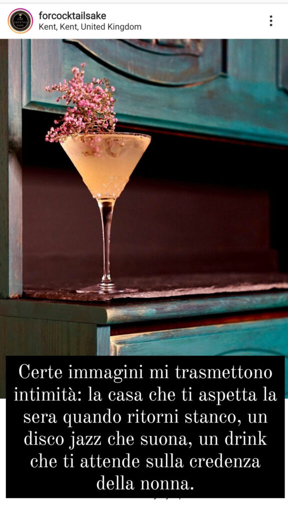 Spirito Italiano Selezione a colpo d'occhio di Sandra Panerai da Instagram. Delicatamente