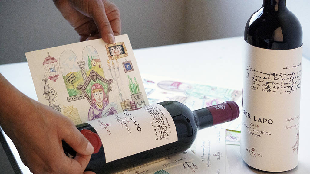 Spirito Italiano chianti classico ser lapo liceo artistico arte vino