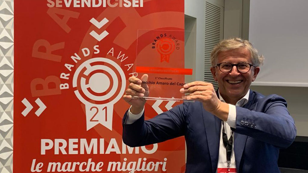Spirito Italiano brands award vecchio amaro del capo caffo