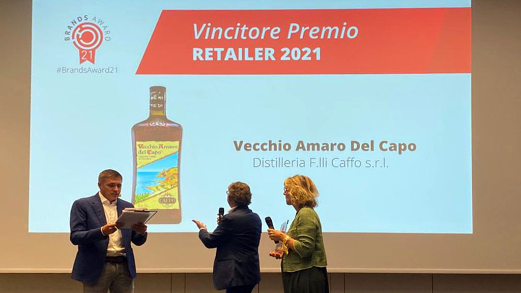 Spirito Italiano brands award vecchio amaro del capo caffo