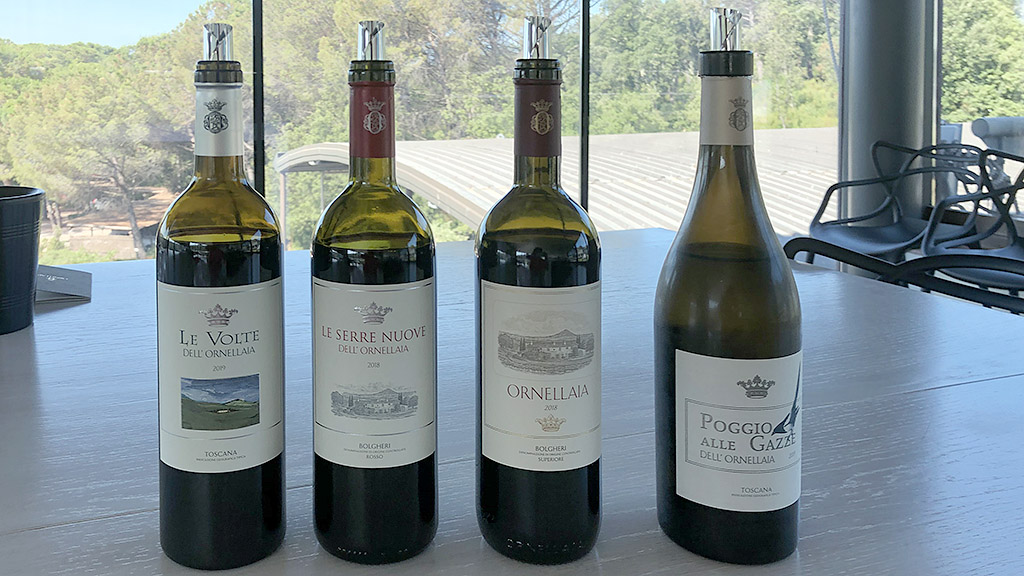 Spirito Italiano ornellaia bolgheri vendemmia