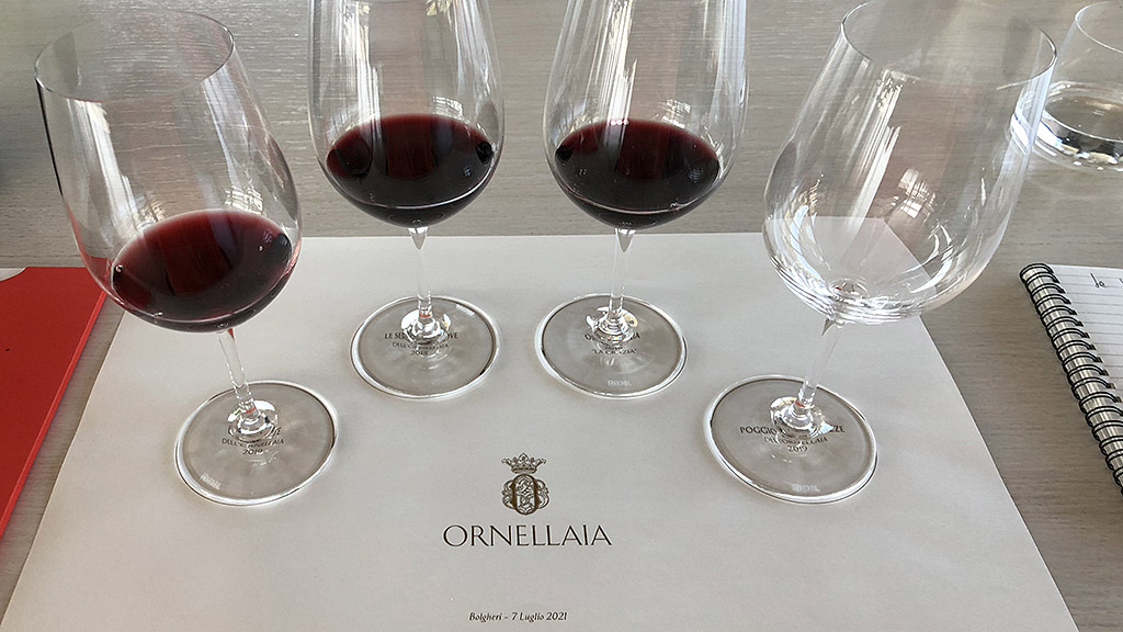 Spirito Italiano ornellaia bolgheri vendemmia