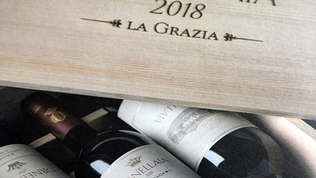 Spirito Italiano ornellaia bolgheri vendemmia