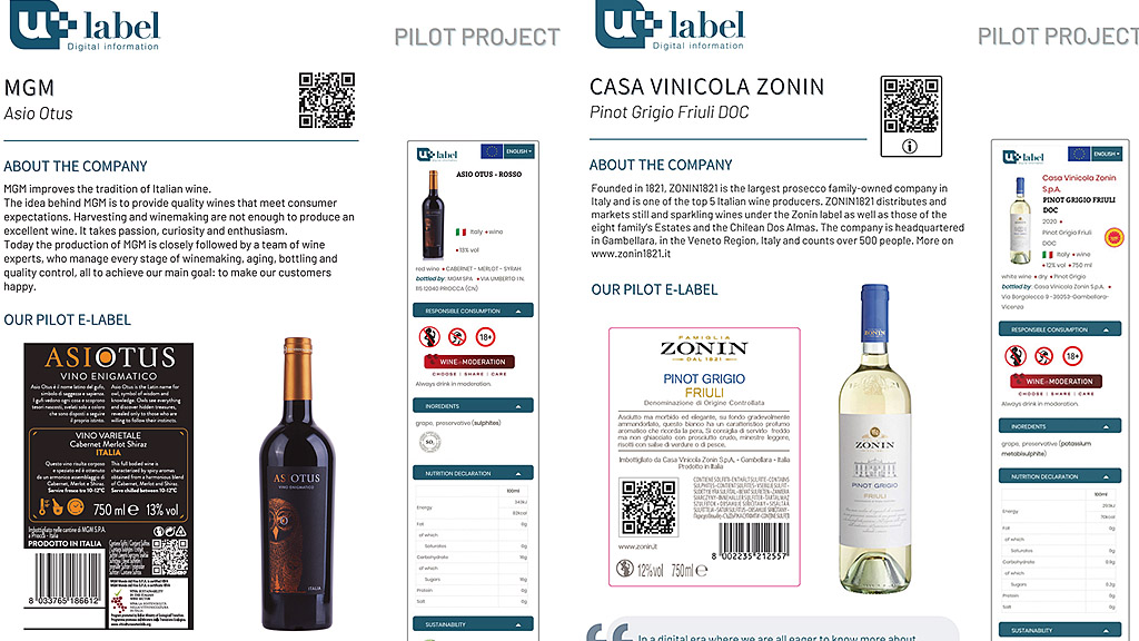 Spirito Italiano u-label presentata online