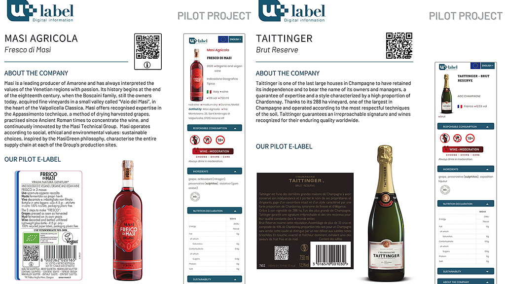 Spirito Italiano u-label presentata online