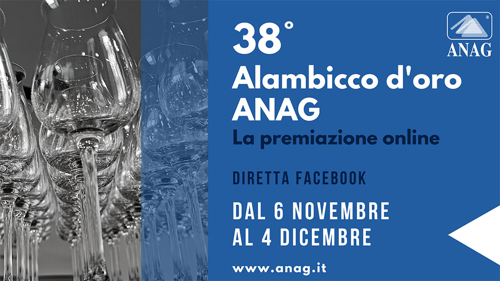 Spirito Italiano premiazioni online Alambicco d'Oro ANAG 2021