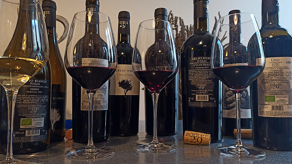 Spirito Italiano Podere 29 uva troia gelso marrano