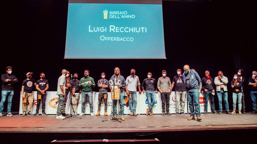 Spirito Italiano recchiuti birraio dell'anno opperbacco beghelli