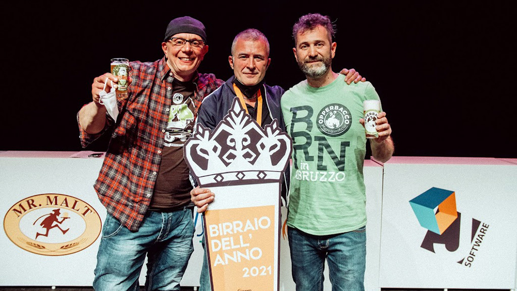 Spirito Italiano recchiuti birraio dell'anno opperbacco beghelli