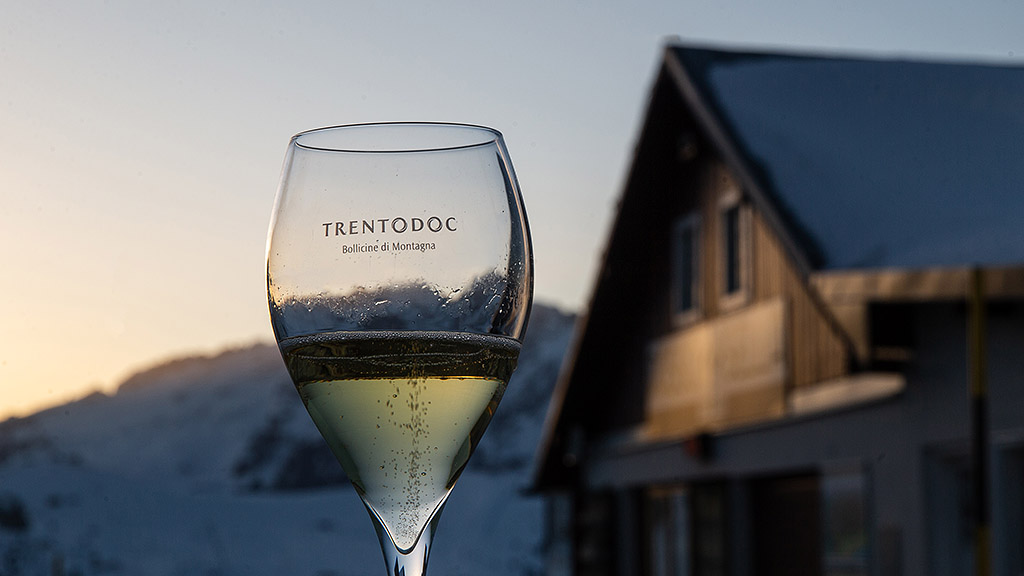 Spirito Italiano Trentodoc sulle dolomiti 2022