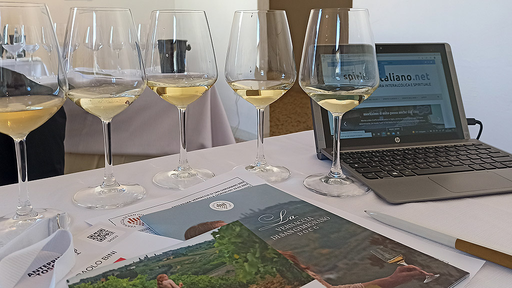 Spirito Italiano anteprima migliori vernaccia san gimignano 2022