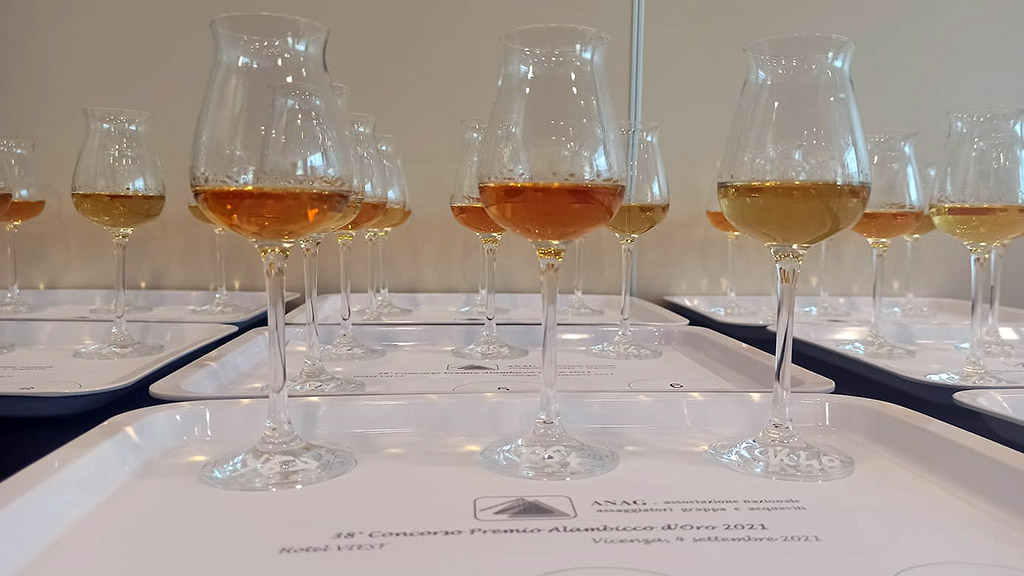 Spirito Italiano Alambicco d’Oro 2022 ANAG grappa brandy