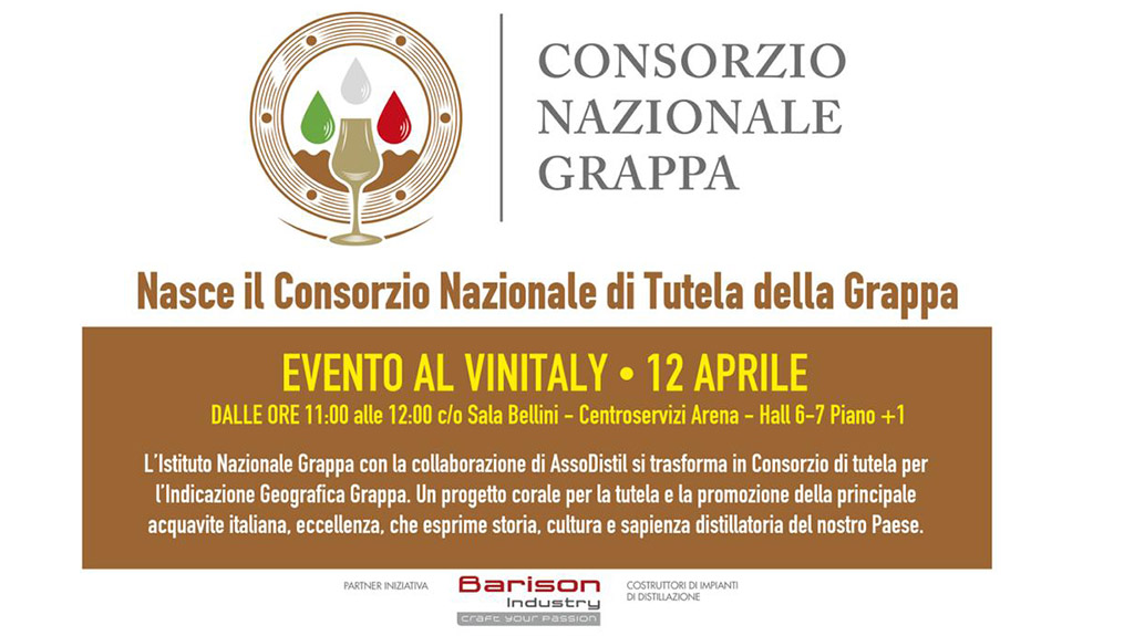 Spirito Italiano Consorzio Tutela Grappa vinitaly