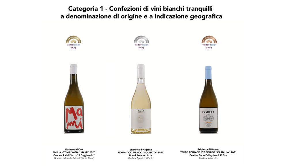 Spirito Italiano premio vinitaly packaging 2022 pellegrino