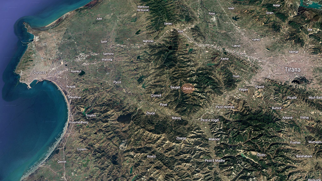 Spirito Italiano uve vitigni albania shesh sukth skenderbeu