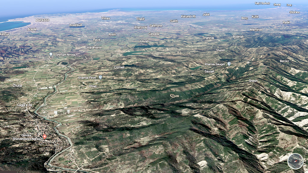 Spirito Italiano uve vitigni albania shesh sukth skenderbeu