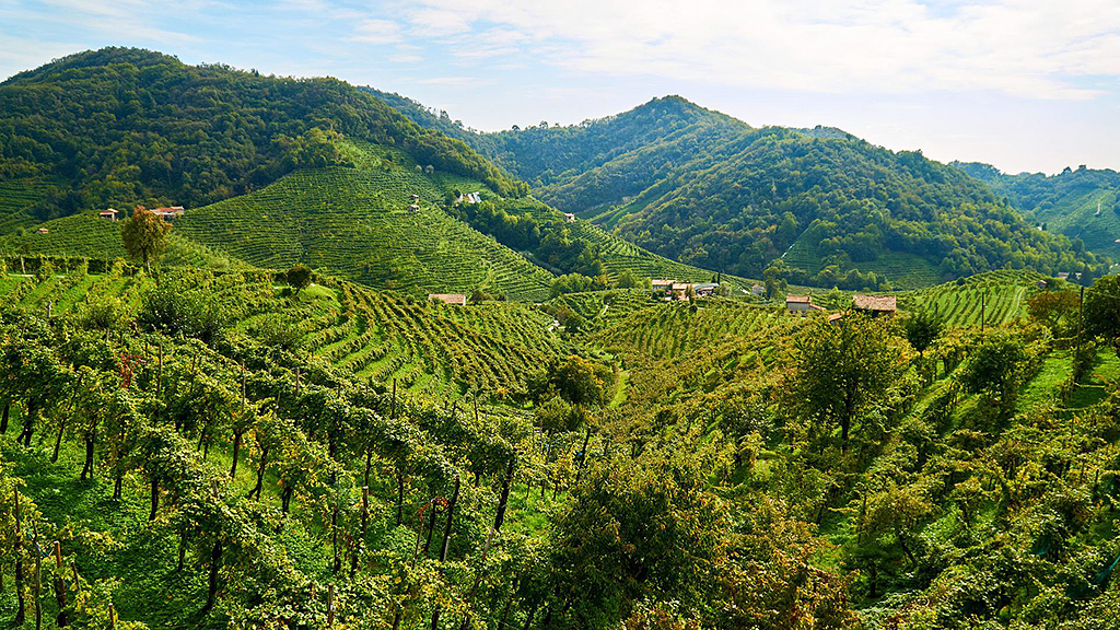 Spirito Italiano prosecco valdobbiadene cena paesaggio