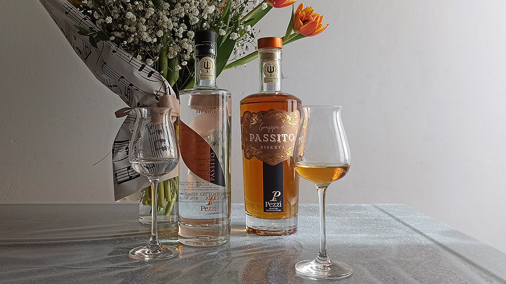 Spirito Italiano grappa passito riserva distilleria pezzi trentino