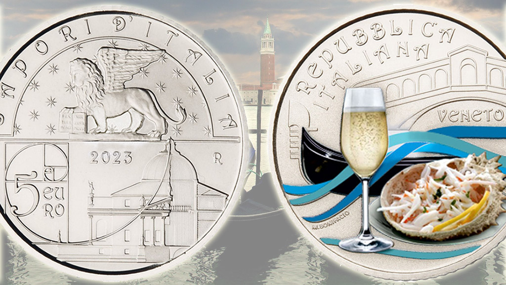 Spirito Italiano moneta veneto prosecco zecca