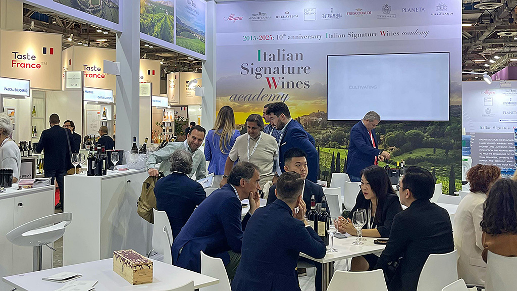Spirito Italiano vinexpo,singapore