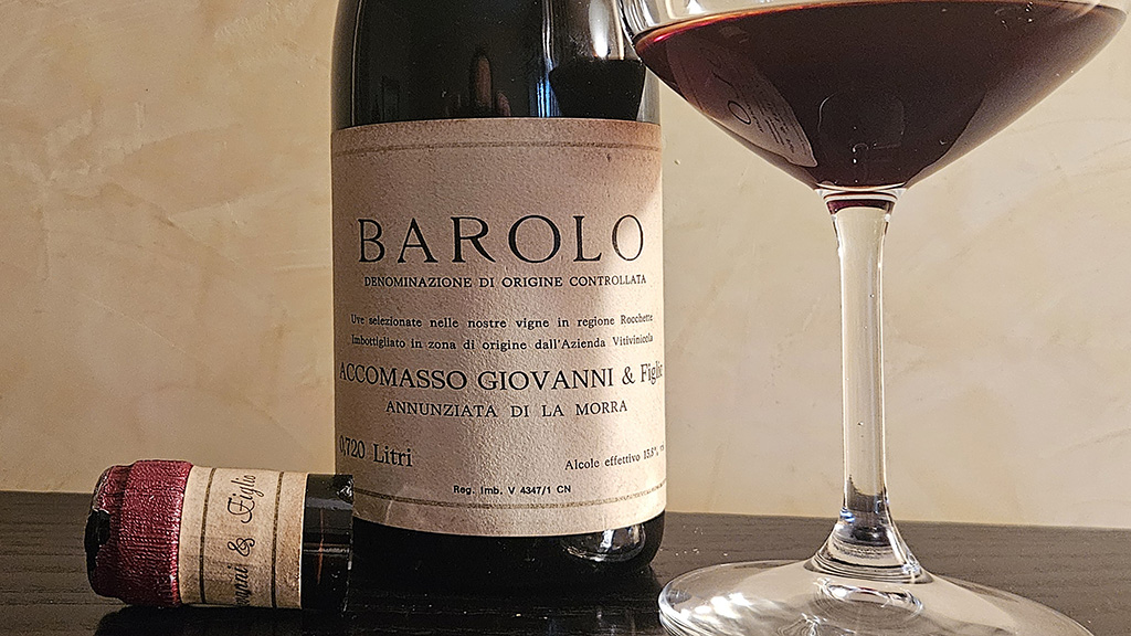 Spirito Italiano barolo,accomasso,emozioni Barolo Annunziata 1974 Accomasso - Emozioni d'annata di Bernardo Coresi