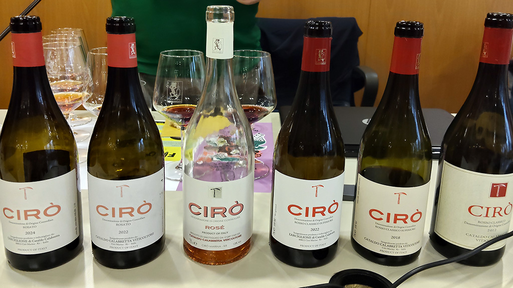Spirito Italiano calabretta,cirò,fivi Cirò Cataldo Calabretta - masterclass FIVI