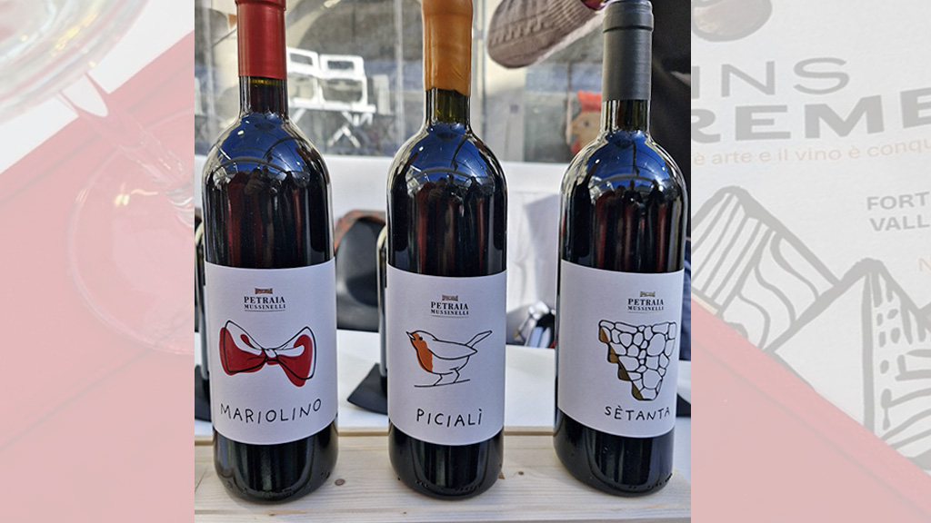 Spirito Italiano vins,extremes,bard,viaggio Vins Extremes - Vini Petraia Mussinelli