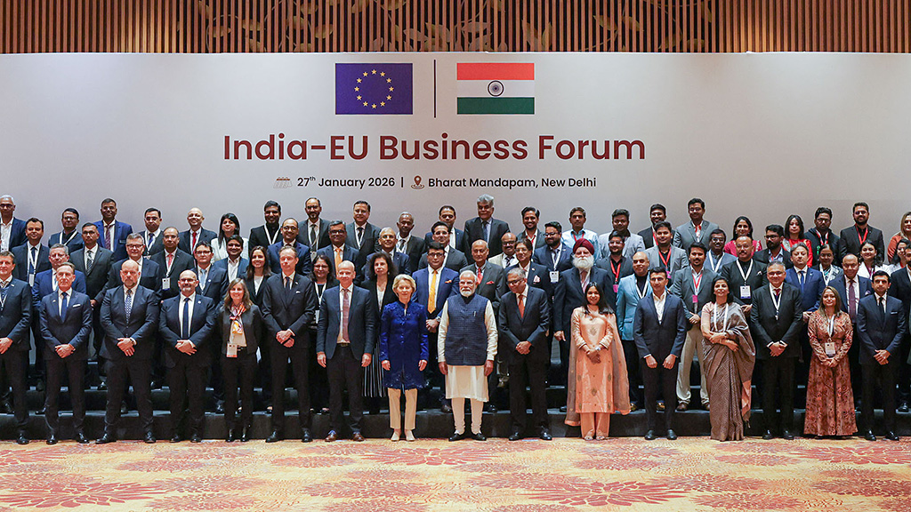 Spirito Italiano india,mercato,export India UE Business forum credits: Dati Bendo © European Union, 2026
