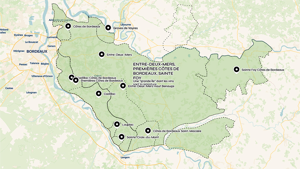 Spirito Italiano entre,deux,mers Entre deux Mers Bordeaux AOC - Vins de Bordeaux