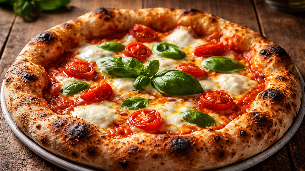 Spirito Italiano enotreno,campania Pizza - AI Gen