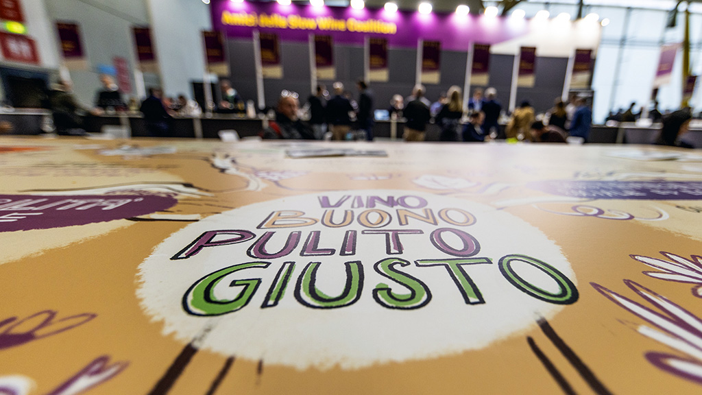 Spirito Italiano slow wine,giusto,justice Slow Wine Fair
