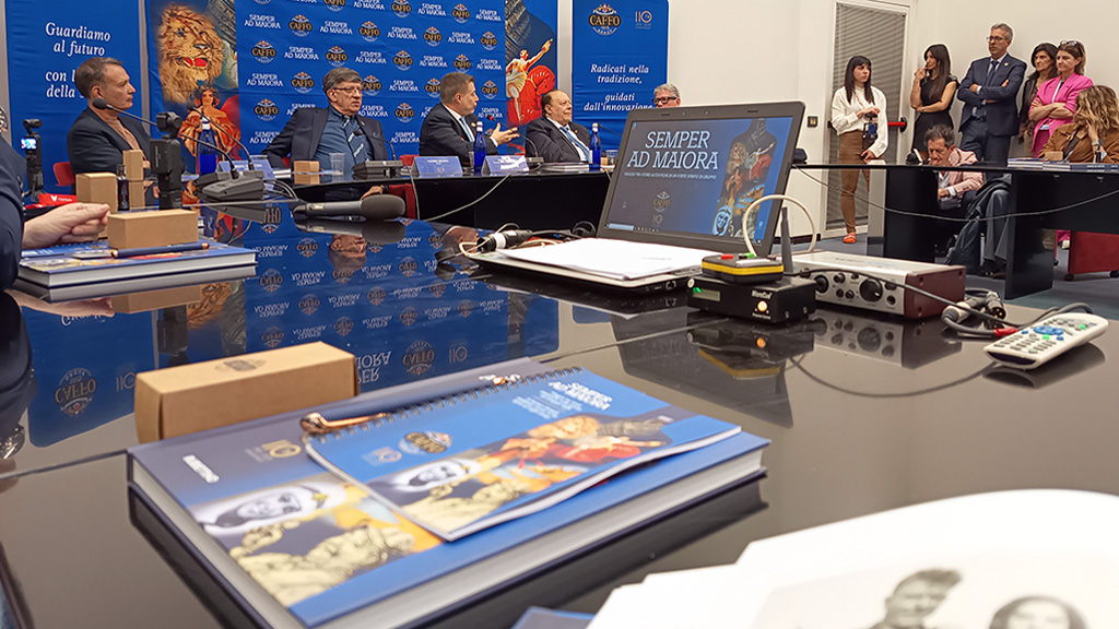 Spirito Italiano caffo,ad maiora Sempre ad maiora - Caffo 1915 - foto Paolo Bini