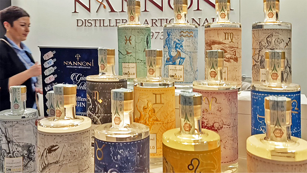 Spirito Italiano spirits,nannoni,grappa Nannoni - stand Vinitaly