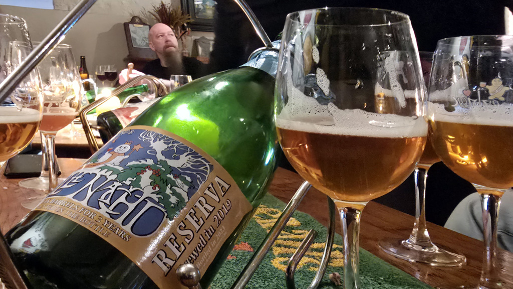Spirito Italiano belgie,birra,belga,fiandre Bestemming België - birra belga - De Dolle Brouwers birra Stille nacht reserva 2019 - Foto L. Zurolo