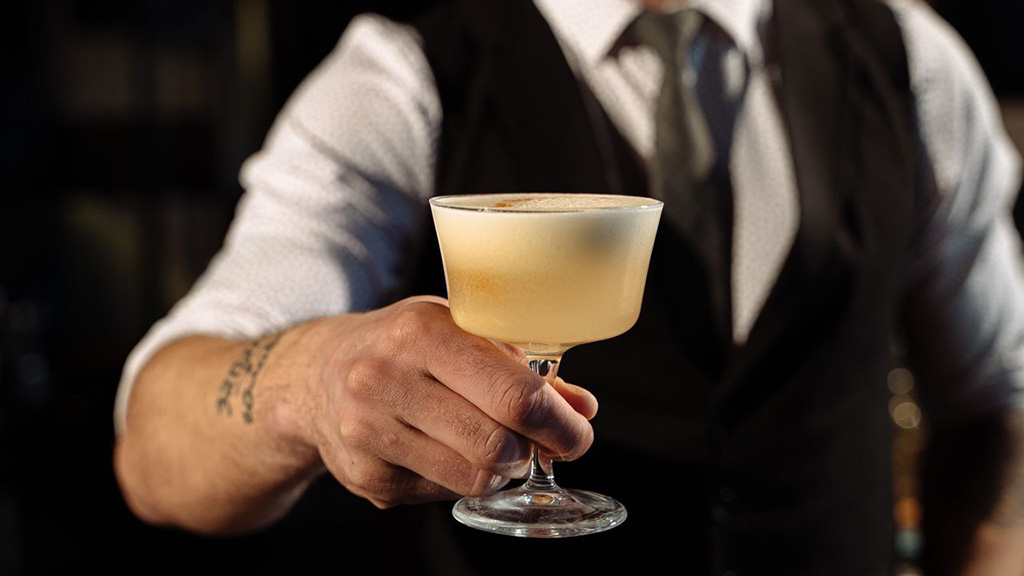 Spirito Italiano wine,cocktail Sour cocktail
