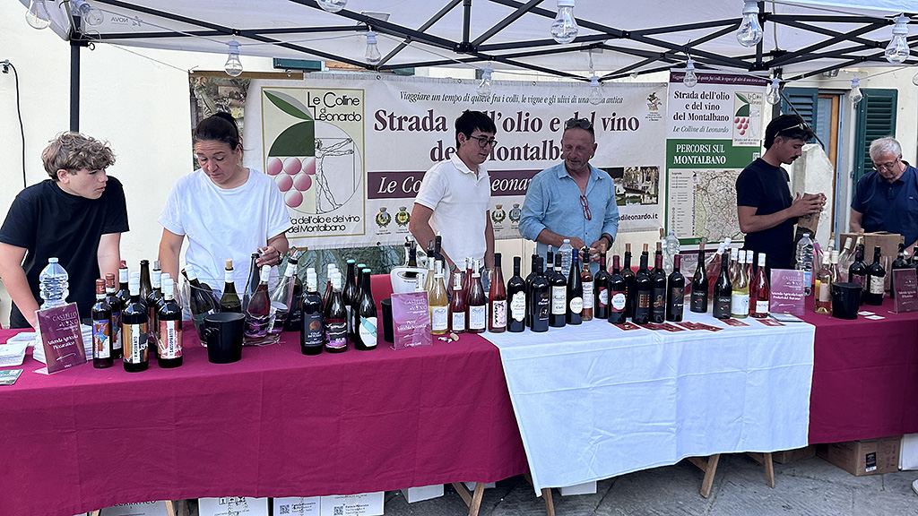 Spirito Italiano montalbano,vino,capraia Storie di acqua e di vino - Degustazione Montalbano