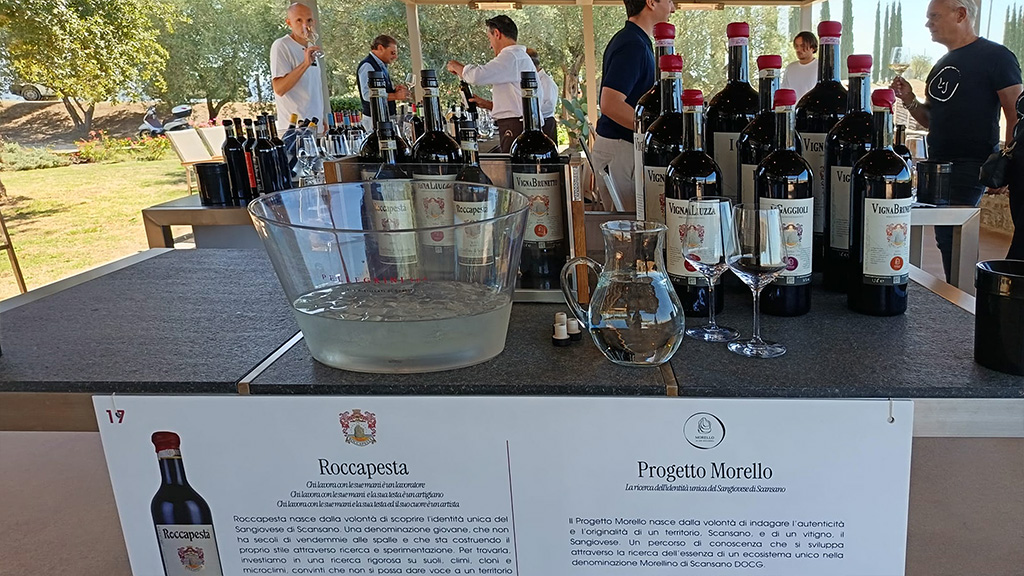 Spirito Italiano brunetto,roccapesta,sangiovese,morello Progetto Morello Roccapesta